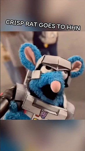 THIS RAT WENT TO HALLOWEEN HORROR NIGHTS!! #halloweenhorrornights #arttheclown #fnaf #fypシ