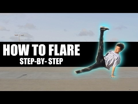 How To Breakdance: How To Flare Tutorial | bboytlil