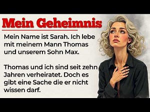 Mein dunkles Geheimnis | Learn German with Stories | German Stories