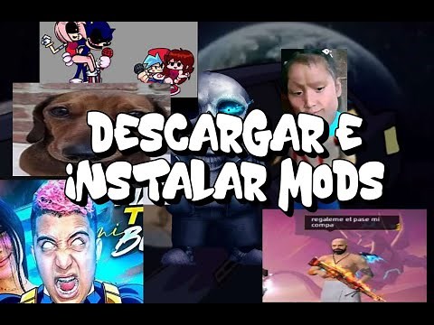 Como descargar Friday Night Funkin' en pc e instalarle mods V-Slice 2025