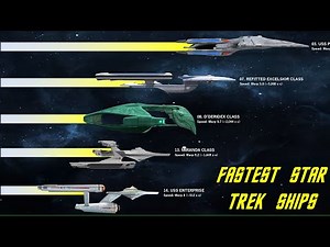 15 Fastest Star Trek Starships Ever Ranked | Canon Warp Speeds Explained
