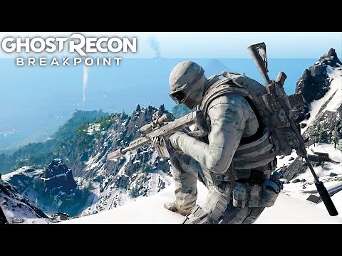 SNOW SNIPER STEALTH... Ghost Recon Breakpoint Free Roam!