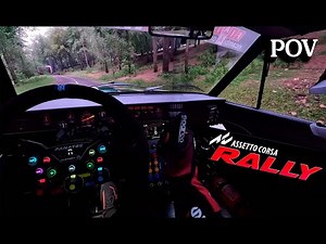 Assetto Corsa Rally in Triple Screen is INSANE! TARMAC - FIAT 131 ABARTH - RTX 4090