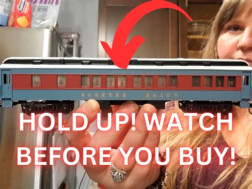 Watch Why this polar express train car is worth every penny! on Amazon Live