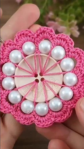 key ring!! Crochet pattern key ring