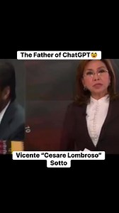 The Father of ChatGPT🥸 Vicente “Cesare Lombroso” Sotto | Manalo & Friends