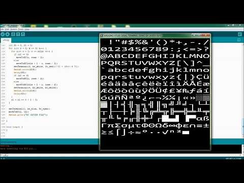 Arduino: VT100 SERIAL TERMINAL DEMO
