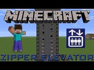 Zipper Elevator (Redstone Tutorial) :: Minecraft 1.3