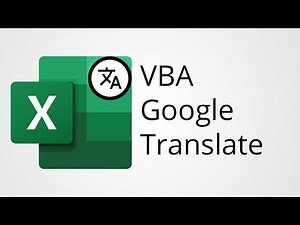 Excel VBA Google Translate Function with Detect Language!