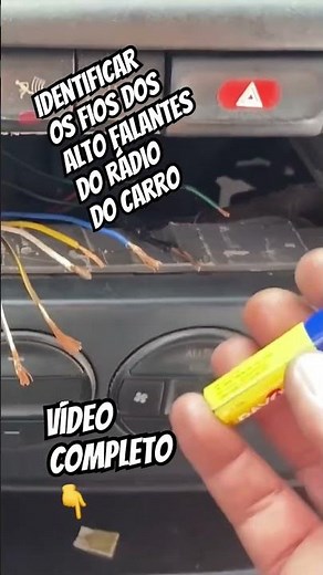 Identifying the speaker wires in your car radio using a pine cone 🚗🎼