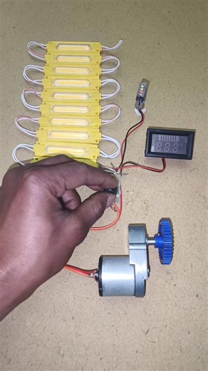 I Turned a $5 Gear Motor Into a Power Generator!