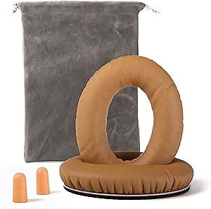 EARSUN Replacement for Bose QC15 Headphone Ear Pads Cushion Muffs Compatible with QuietComfort 15, QC2, Ae2, Ae2i, Ae2w, SoundLink & SoundTrue (Over Eear ONLY), Khaki
