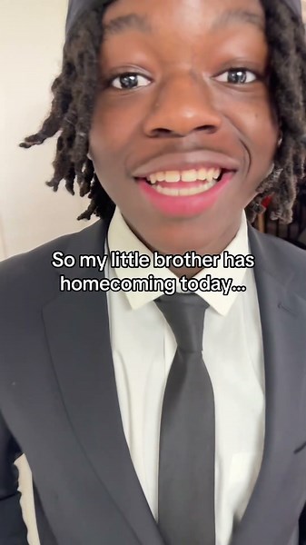 POV: My little brother has his homecoming dance😂 #viralvideo #funny #homecoming #brother #foryou