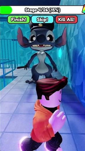 stitch roblox obby #shorts