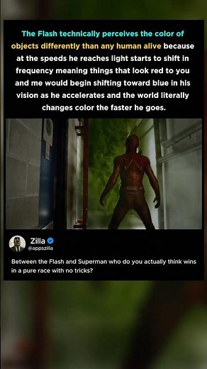 The Flash Sees a Completely Different World At Full Speed