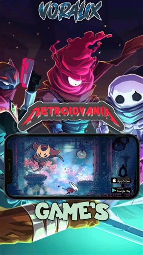 Top 3 Android Metroidvanias You NEED! 😱 #Metro #metroidvania