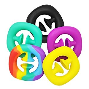 [Hot Item] Relief Fidget Snapper Suction Cup Fidget Toy, Party Popper Noise Maker Finger Sensory Toys for Kids Adults