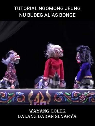 Tutorial ngomong jeung nu budeg alias bonge #bobodoranwayanggolek #wayanggolek