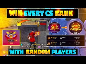 How to WIN Every cs rank with random player | cs rank tips and tricks | Cs character glitch trick