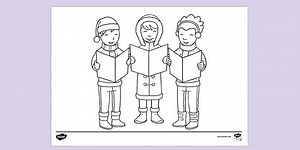 Printable Christmas Colouring Pages