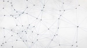 Digital network 3d animation