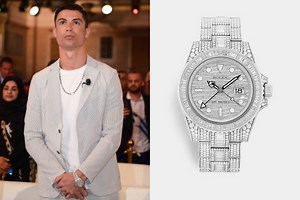 Cristiano Ronaldo possède la Rolex la plus chère jamais créée