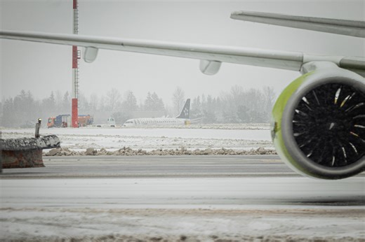 Žiema koreguoja skrydžių tvarkaraščius