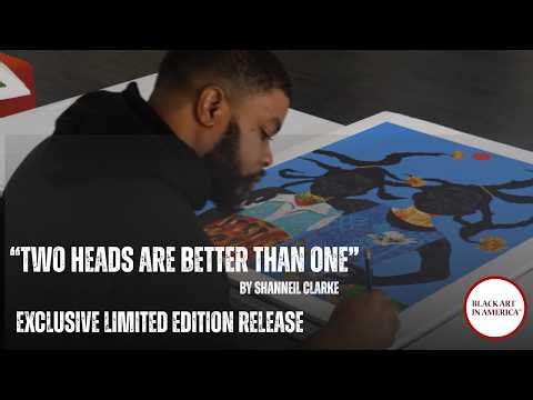 Exclusive Limited Edition Release By Shanneil Clarke - "Two Heads Are Better Than One"