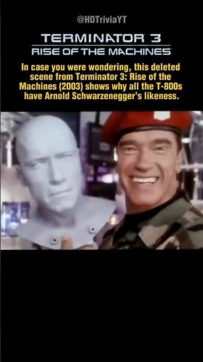 This deleted scene from Terminator 3... #shorts