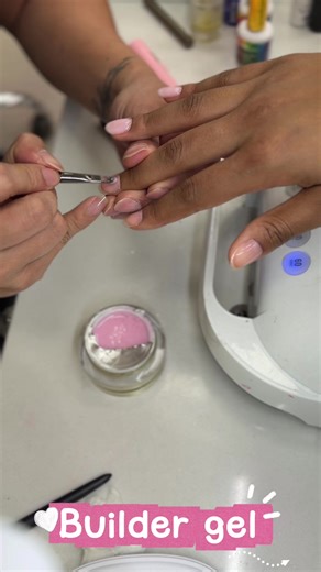 Builder gel #CapCut #buidergelnails #naturenails #chisel #nailsalon