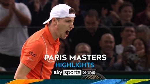 Ugo Humbert vs Brandon Nakashima | Paris Masters highlights