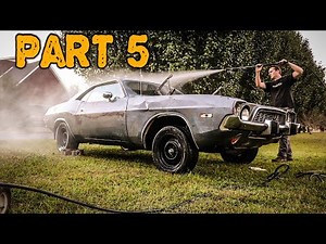 ABANDONED Dodge Challenger Rescued After 35 Years Part 5: How Rusty Is It?
