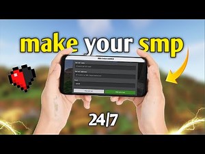How To Create Server For Minecraft Pe🤩 | Make Your Minecraft Smp🔥