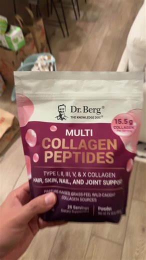 Dr. Berg Multi Collagen just dropped in price and your skin hair joints and gut are about to feel the difference 💙 multiple collagen types in one clean daily formula. Free shipping! #tiktokshopjumpstartsale #tiktokshopcreatorpicks #DealsForYouDays #TikTokShopstockup #collagen Discount valid while stocks last. Free shipping subject to platform terms.