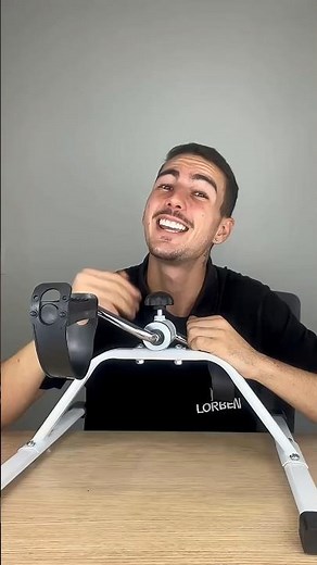 Mini Bicicleta Lorben Exercitador Pedal Reabilitação Fisioterapia Braços e Pernas