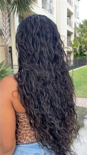 Body wave Boho Knotless , full from top to bottom 😌 - @ absolutebraids