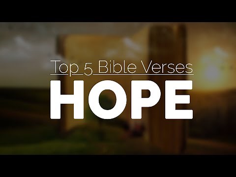 Top 5 Bible Verses on Hope