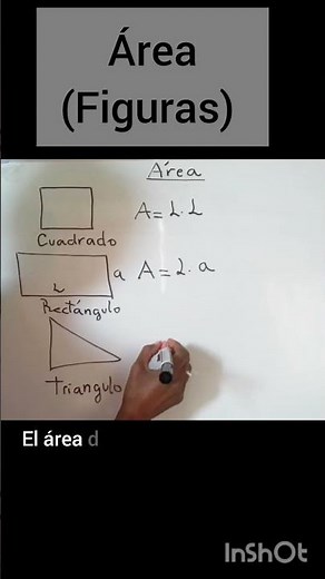 Fórmulas para calcular el área de una figura geometrica plana? #matematicas #maths
