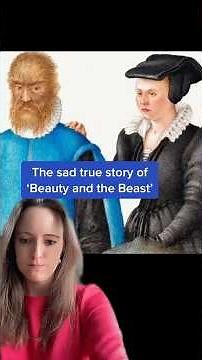 The sad true story behind ‘Beauty and the Beast’.#history #beautyandthebeast🌹 #historyfacts