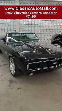 Insane 1967 Chevrolet Camaro 2 Seat Roadster Convertible - Consignments at Classic Auto Mall