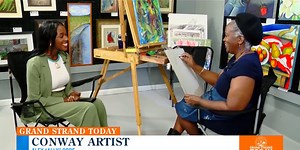 Conway Artist shares her world through art
