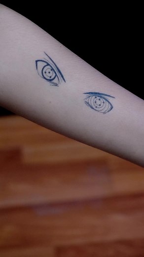 Inspirasi Tato Rinnegan dan Sharingan untuk Penggemar Anime