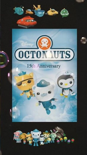 Happy 15th Anniversary to The Octonauts 2010-2025 🦑 ‪@Octonauts‬