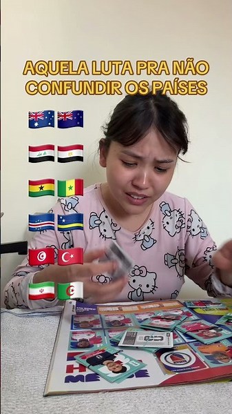 Have you guys ever confused these countries when putting together the stickers for the World Cup ...