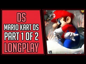 Mario Kart DS (100%+Bonus) | Part 1 of 2 | DS | Longplay | Walkthrough #19 [4Kp60]