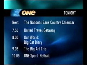 TV ONE 2001 Signpost and Ident