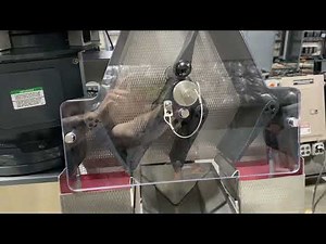 Counting and Bagging 5 small plastic parts into a bag with BMIV 5 gate counter and C295 VFFS bagger