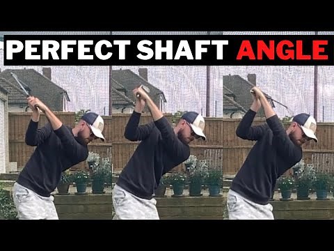 How To Get A PERFECT Shaft Position At The Top Of The Backswing - SUPER SIMPLE