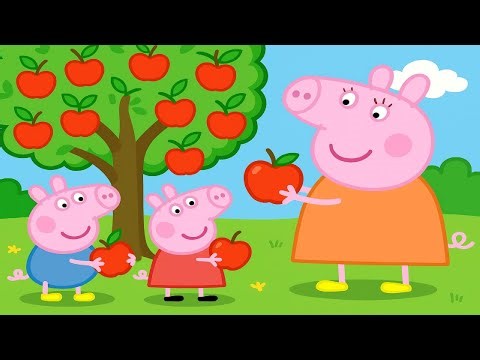 Peppa Pig : Peppa & George’s Apple Picking Day with Mummy Pig! 🍎🍏😂 | Peppa Pig Animation