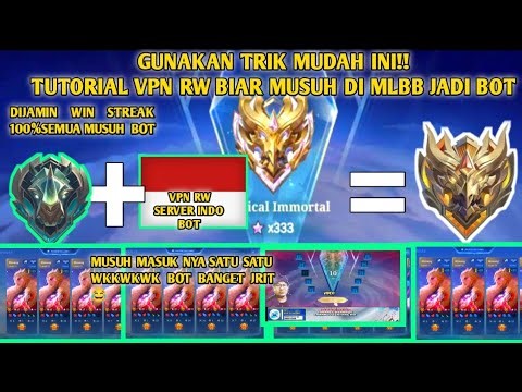 TERBONGKAR RW SERVER BUG INDO AUTO WIN TANPA KALAH BOT UNLIMITED S40 #fyp #roomwangi #mobilelegends